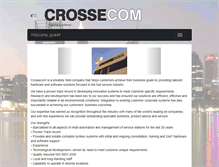 Tablet Screenshot of ecrosse.com